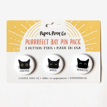 Purrrfect Day Pin Pack