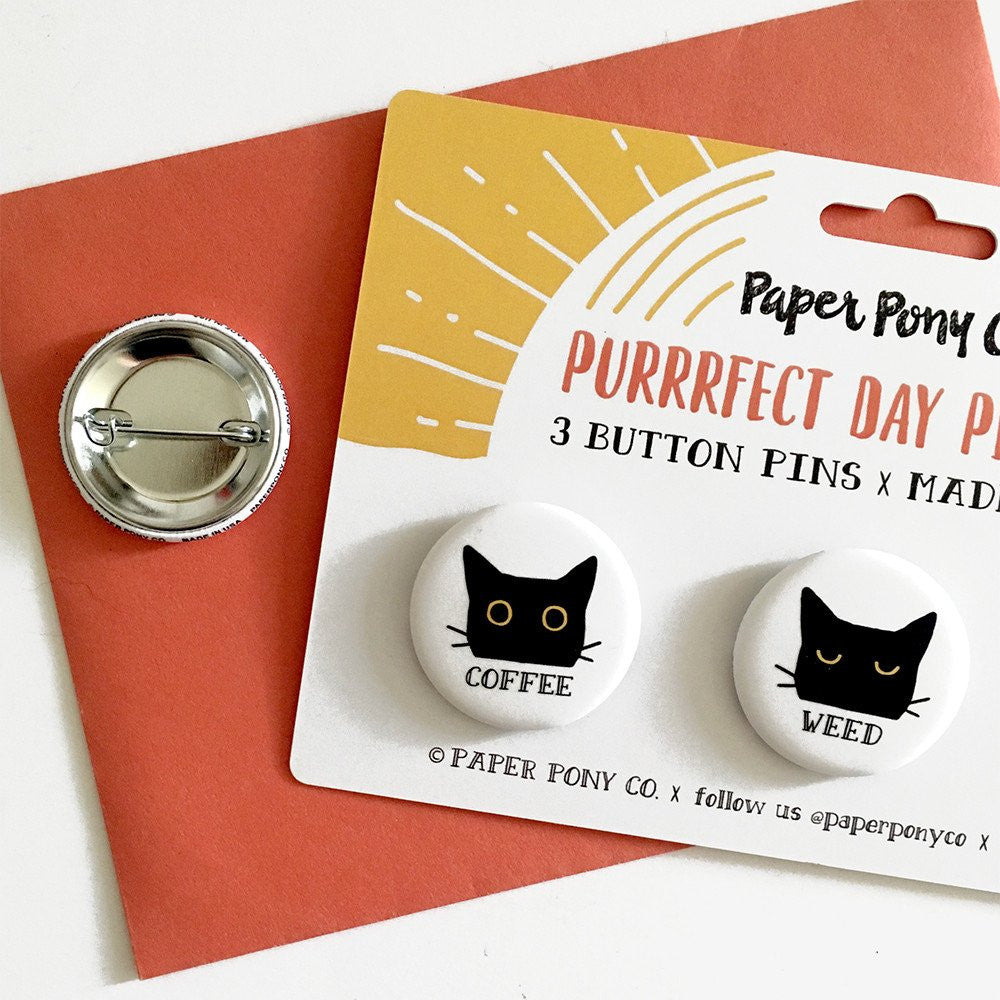 Purrrfect Day Pin Pack