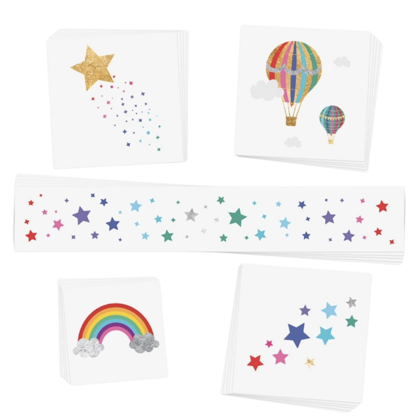 Rainbow Dreamer Variety Set - Temporary Tattoo