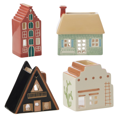 Ceramic Incense & Tea Light Holder