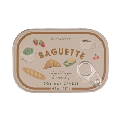 Bistro 4.5oz Tin Candle