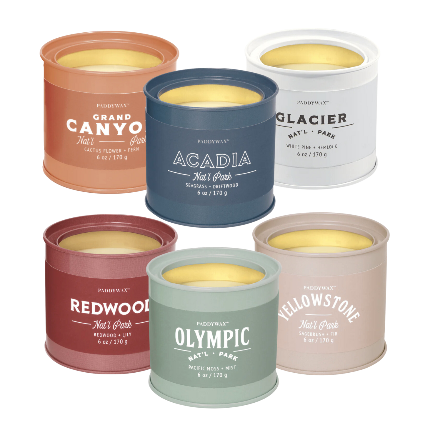 Parks 6 oz Tin Candle