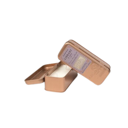 Library Two Wick Travel Tin