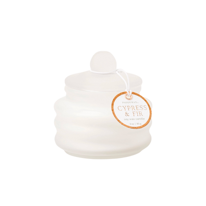 Cypress & Fir 3oz Beam Glass Candle with Lid