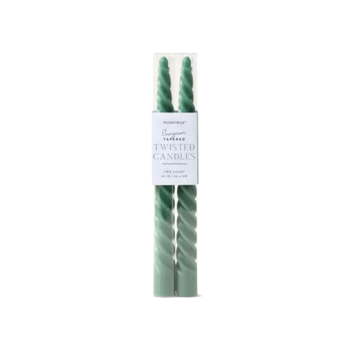 Twisted Taper Candles, 2 Per Pack