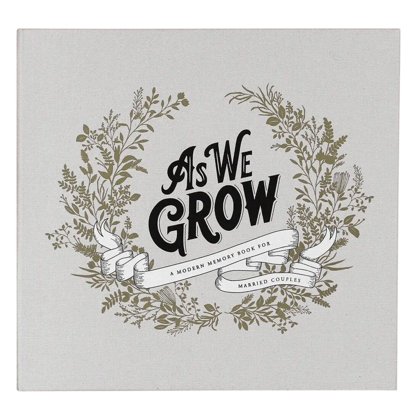 As We Grow: Memory Book For Couples