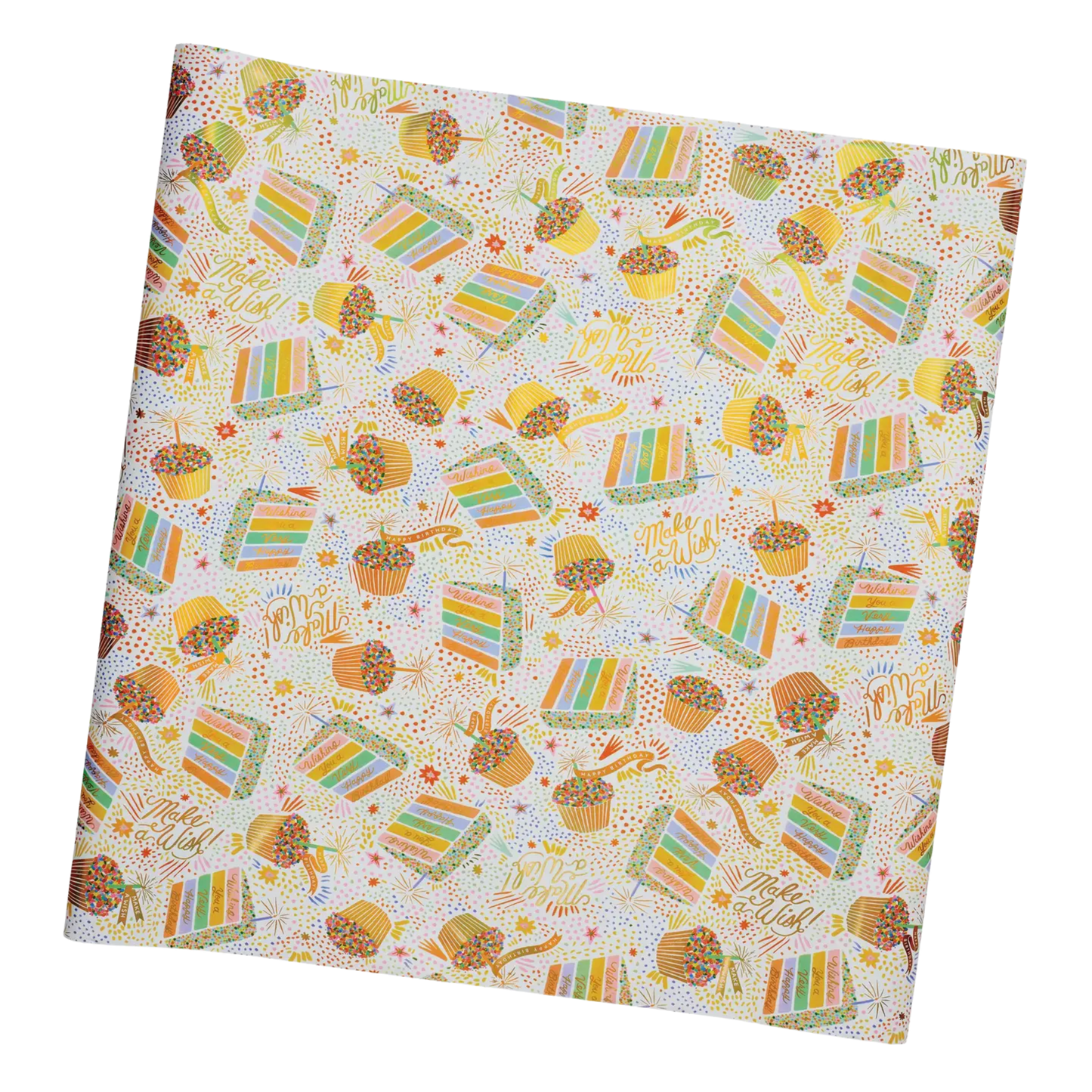 Birthday Cake Continuous Wrap