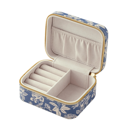 English Rose Travel Jewelry Case