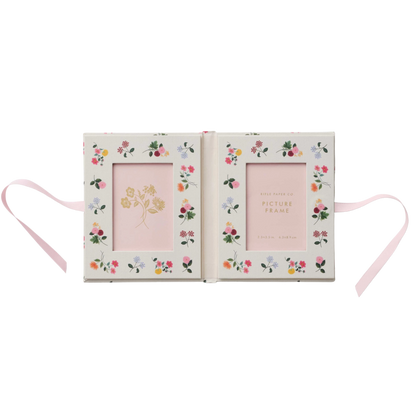 Ditsy Dahlia Folio Paper Wrapped Picture Frame