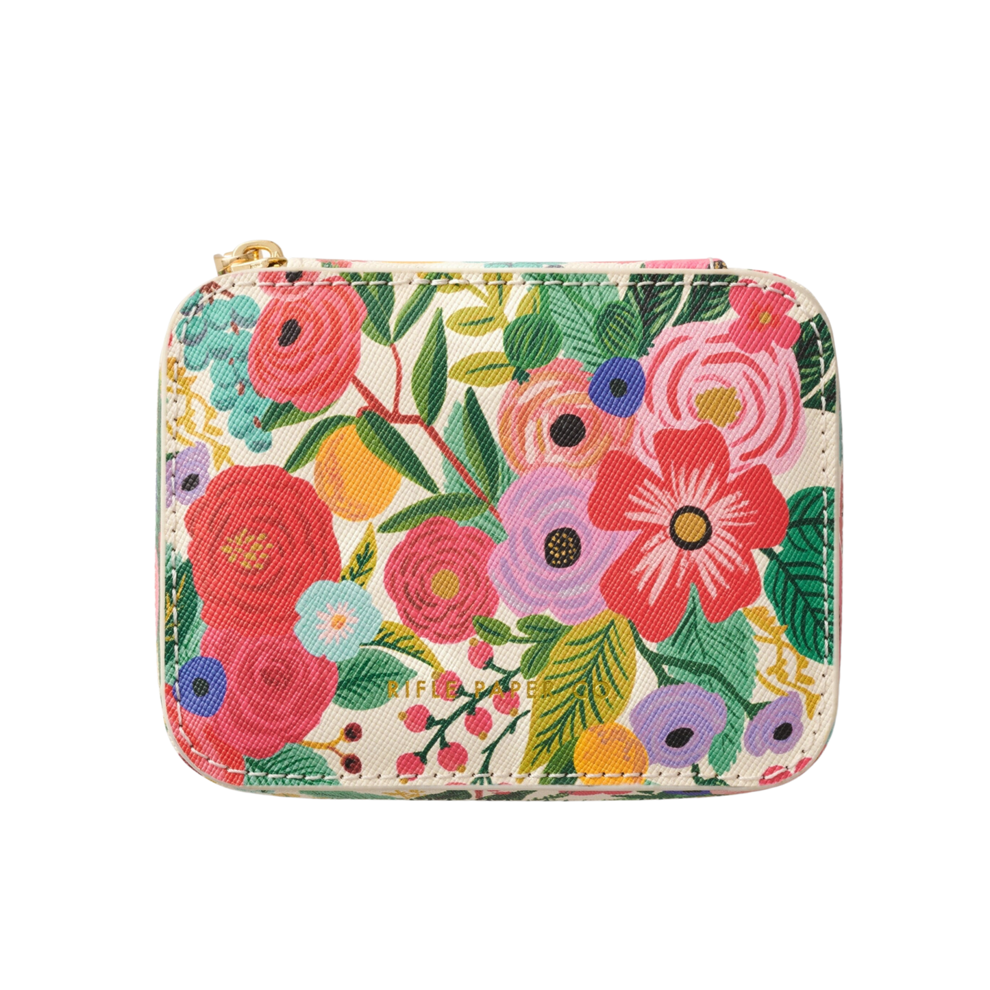 Garden Party Travel Jewelry Case