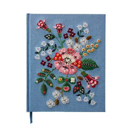 Gracie Embroidered Sketchbook