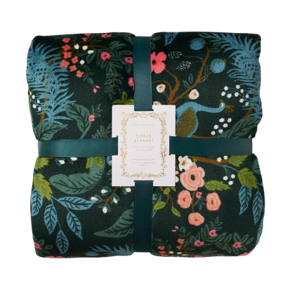 Peacock Fleece Blanket