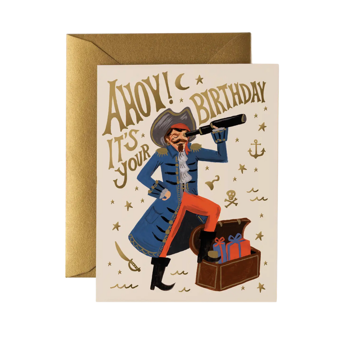 Pirate Birthday Card