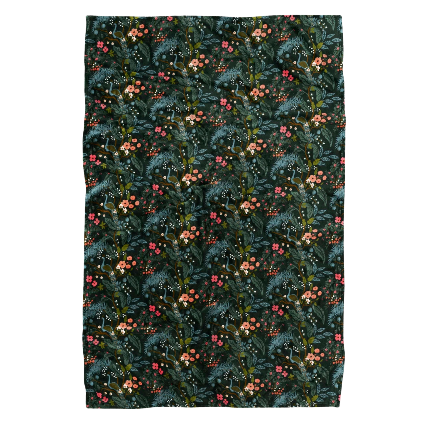 Peacock Fleece Blanket