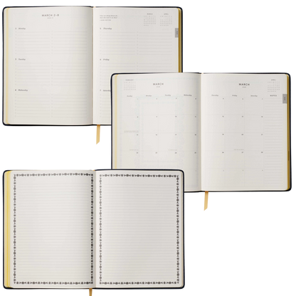 2026 Wildwood 12-Month Embroidered Bookbound Planner