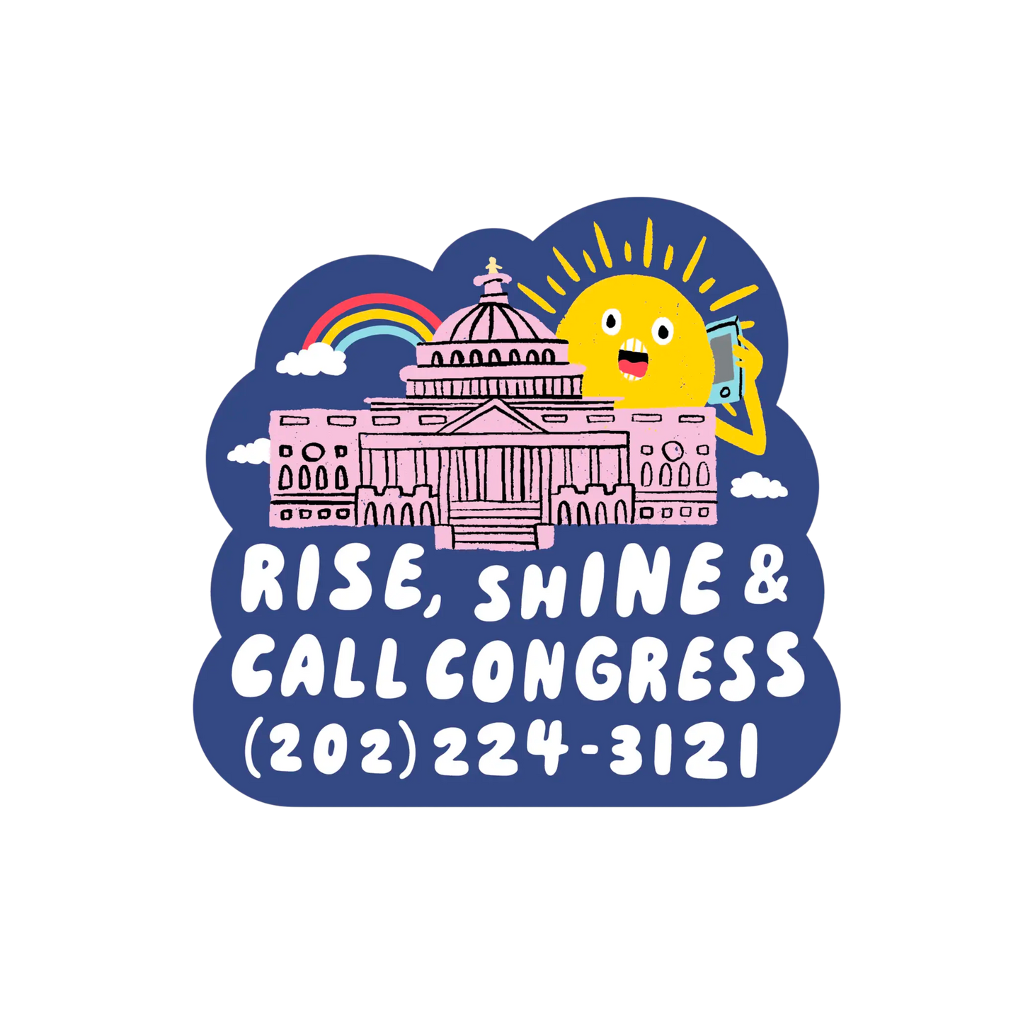 Call Congress Sticker