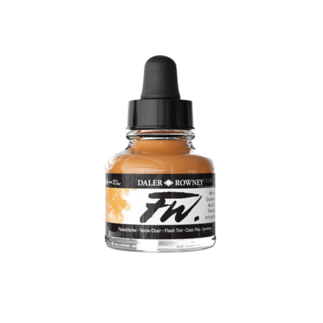 FW Liquid Acrylic Ink 1oz - Peach Pink