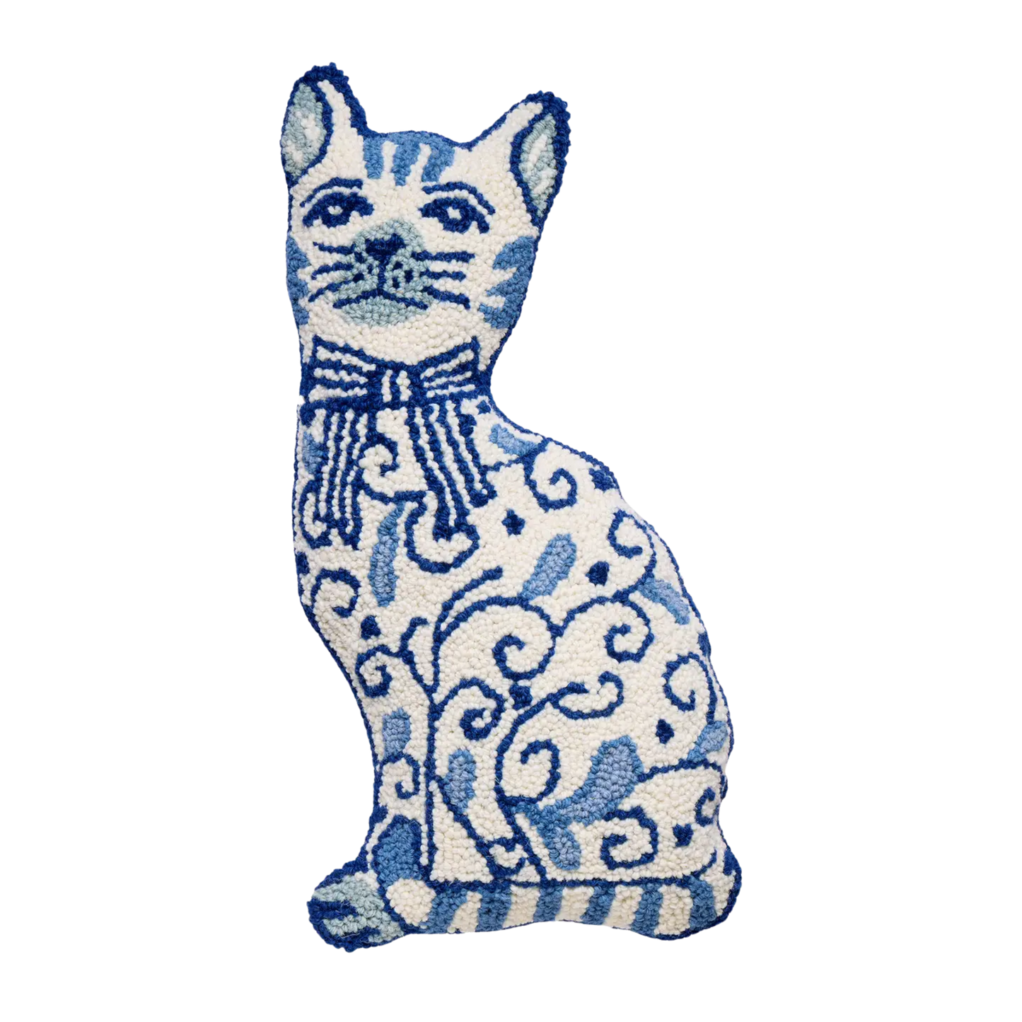 Chinoiserie Cat Hook Pillow