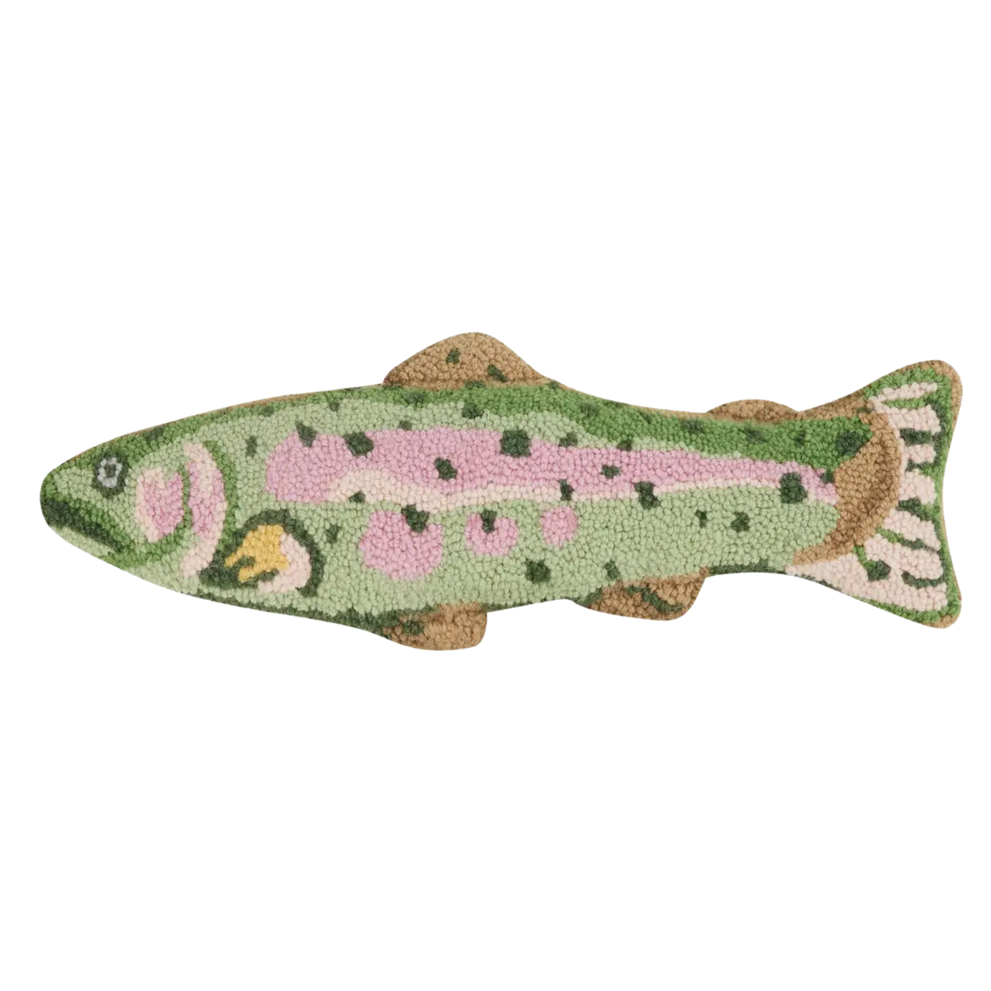 Shaped Trout Hook Pillow