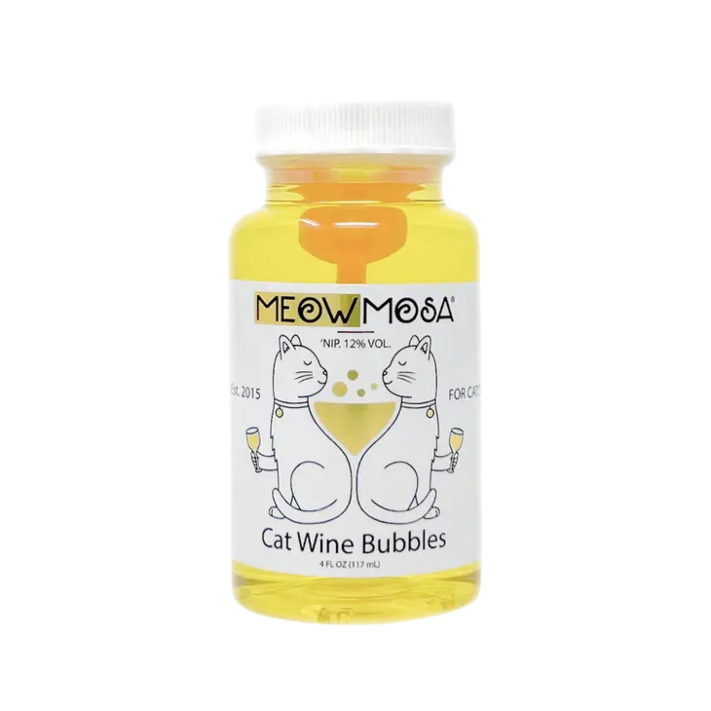 Meowmosa Cat Wine Bubbles