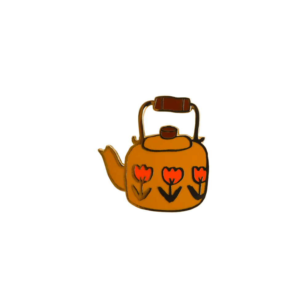 Kettle Enamel Pin – Daydream Art Supply