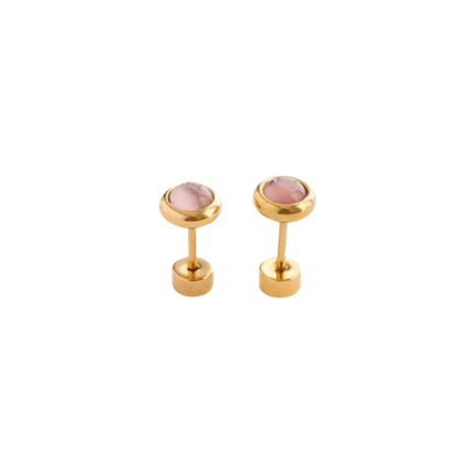 Rose Quartz Earrings