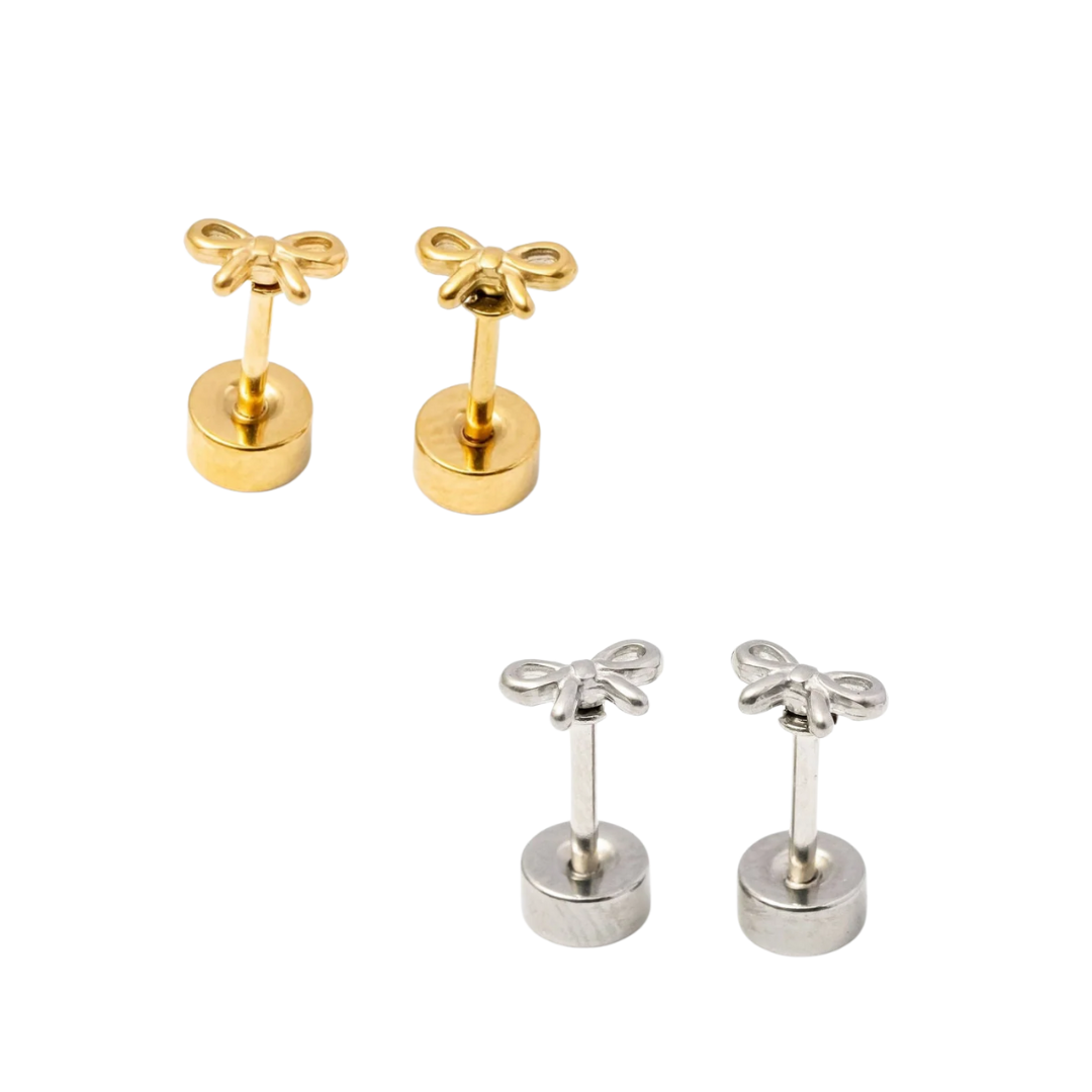 Mini Bow Earrings