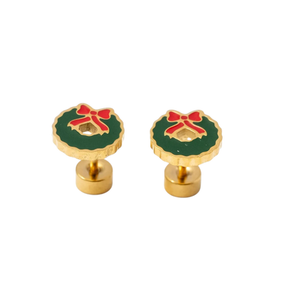 Wreath Earrings