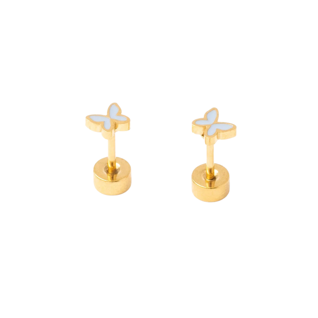 Mini Butterfly Earrings