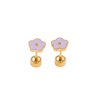Petite Flower Stud Earring