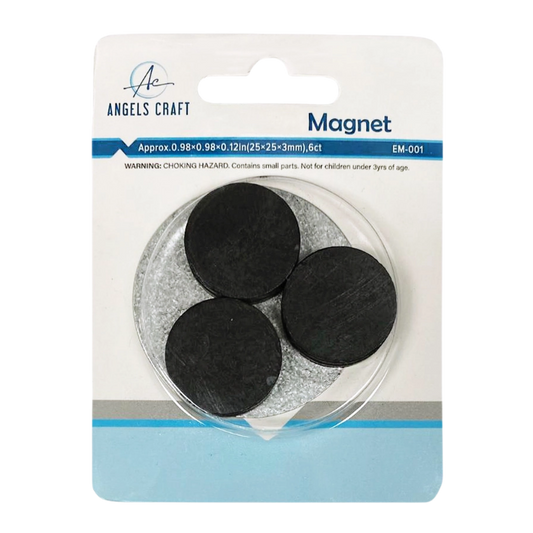 Magnet Discs 6ct – 1.0"