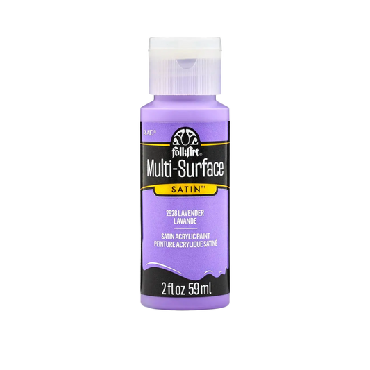 Folkart Multi-Surface Satin Acrylic Paint 2 oz - Lavender