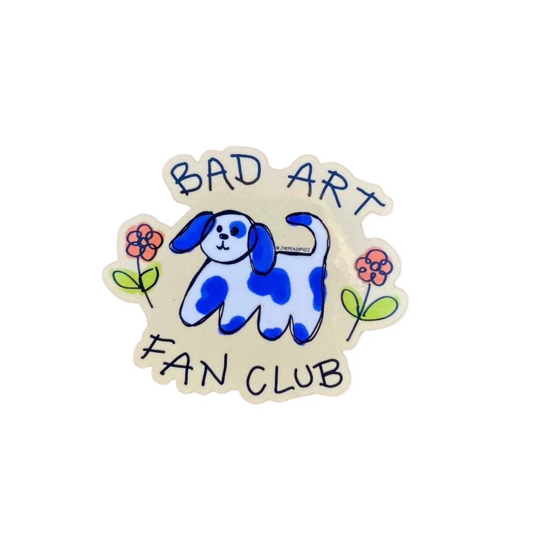 Bad Art Fan Club Sticker