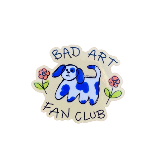 Bad Art Fan Club Sticker