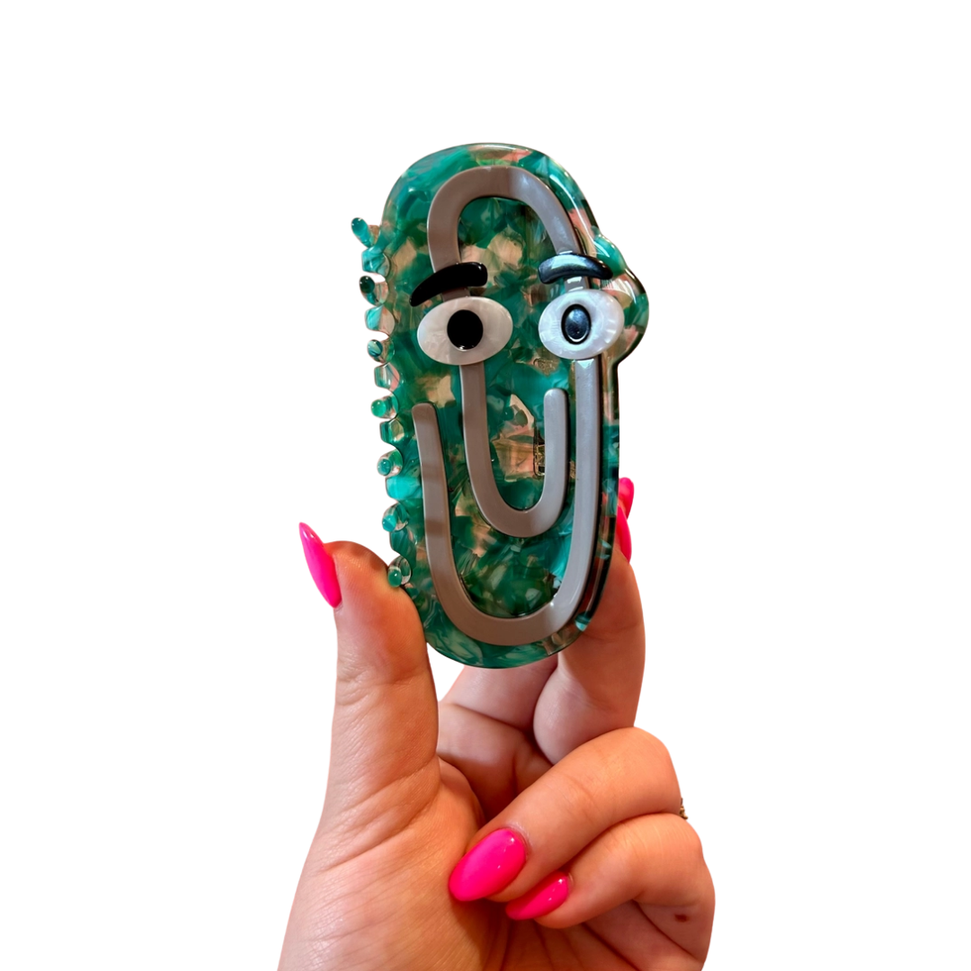 Sir Paperclip Claw Clip