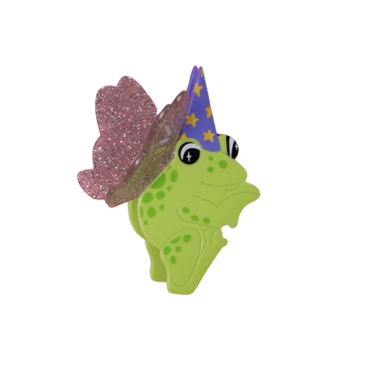 Wizard Frog Claw Clip