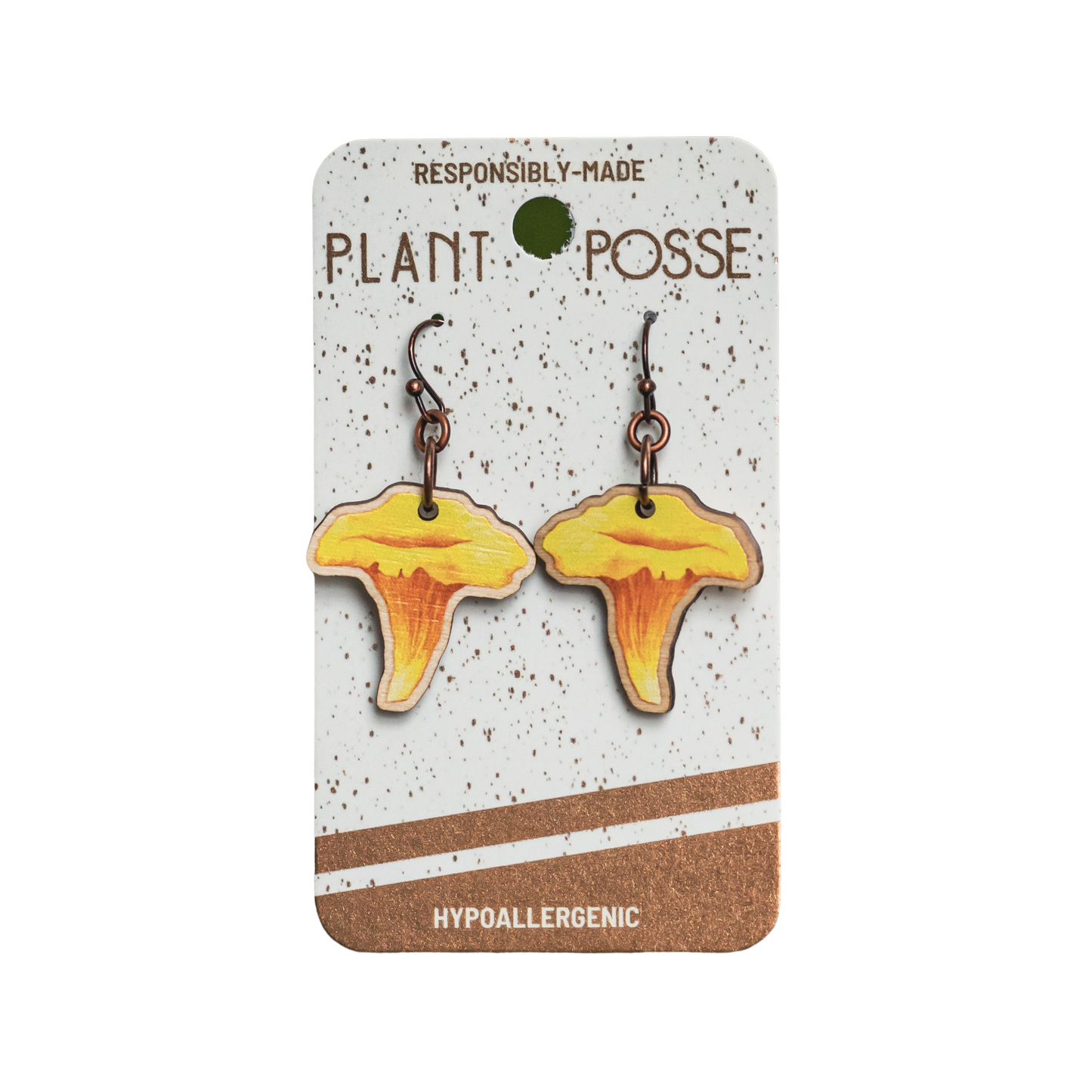 Chanterelles Dangle Earrings