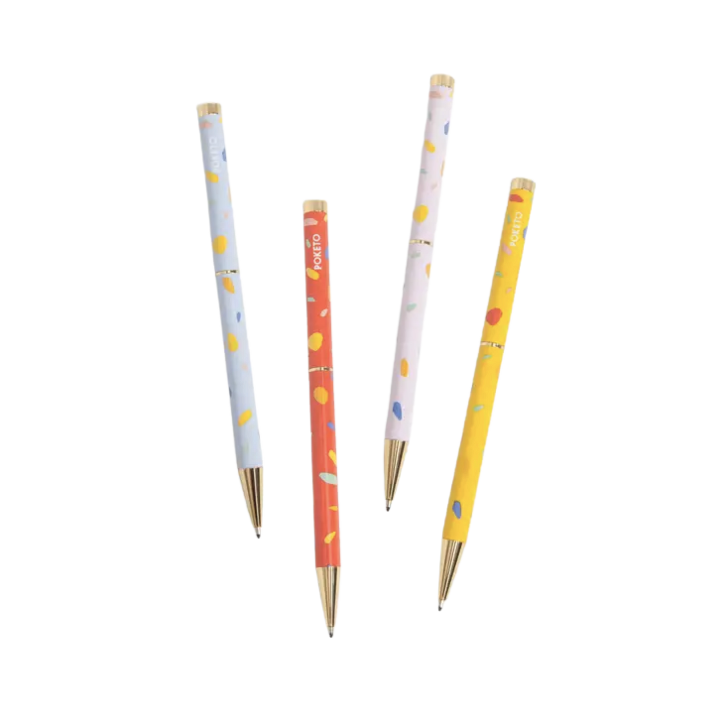 Terrazzo Pattern Twist Pen
