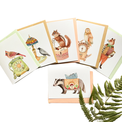 Woodland Home  - Greeting Card Pack