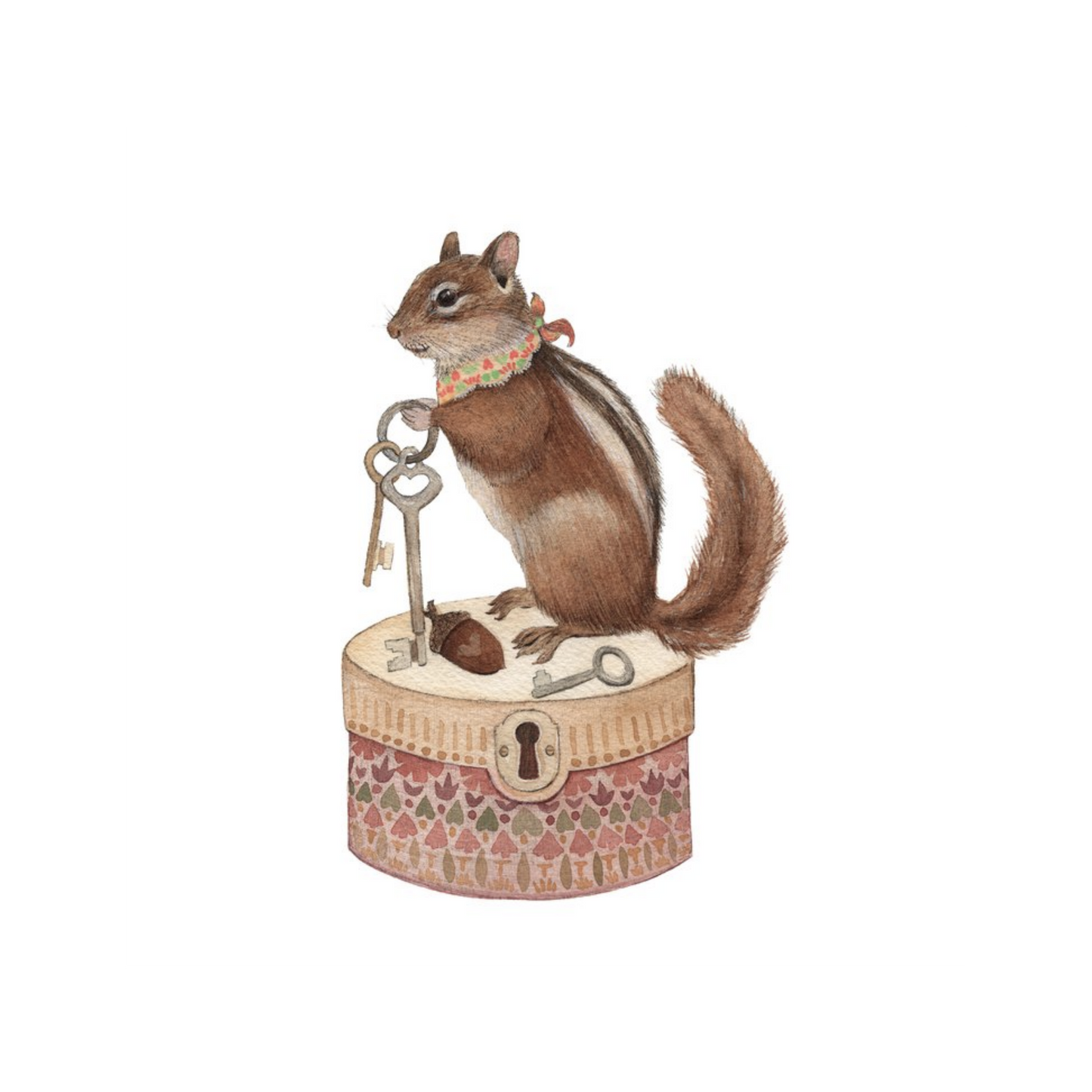 Woodland Home - Art Print 8 x 10