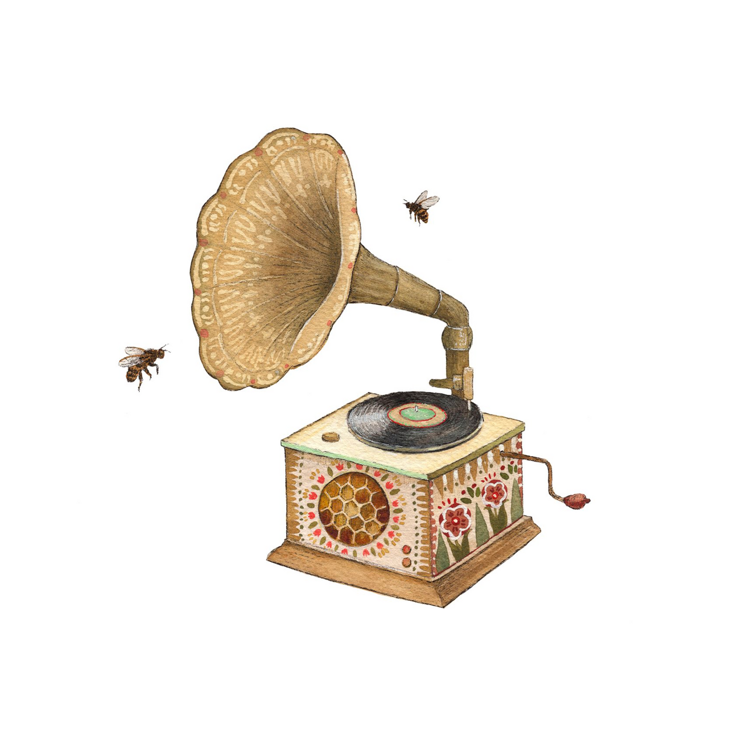 Franny's Record - Art Print