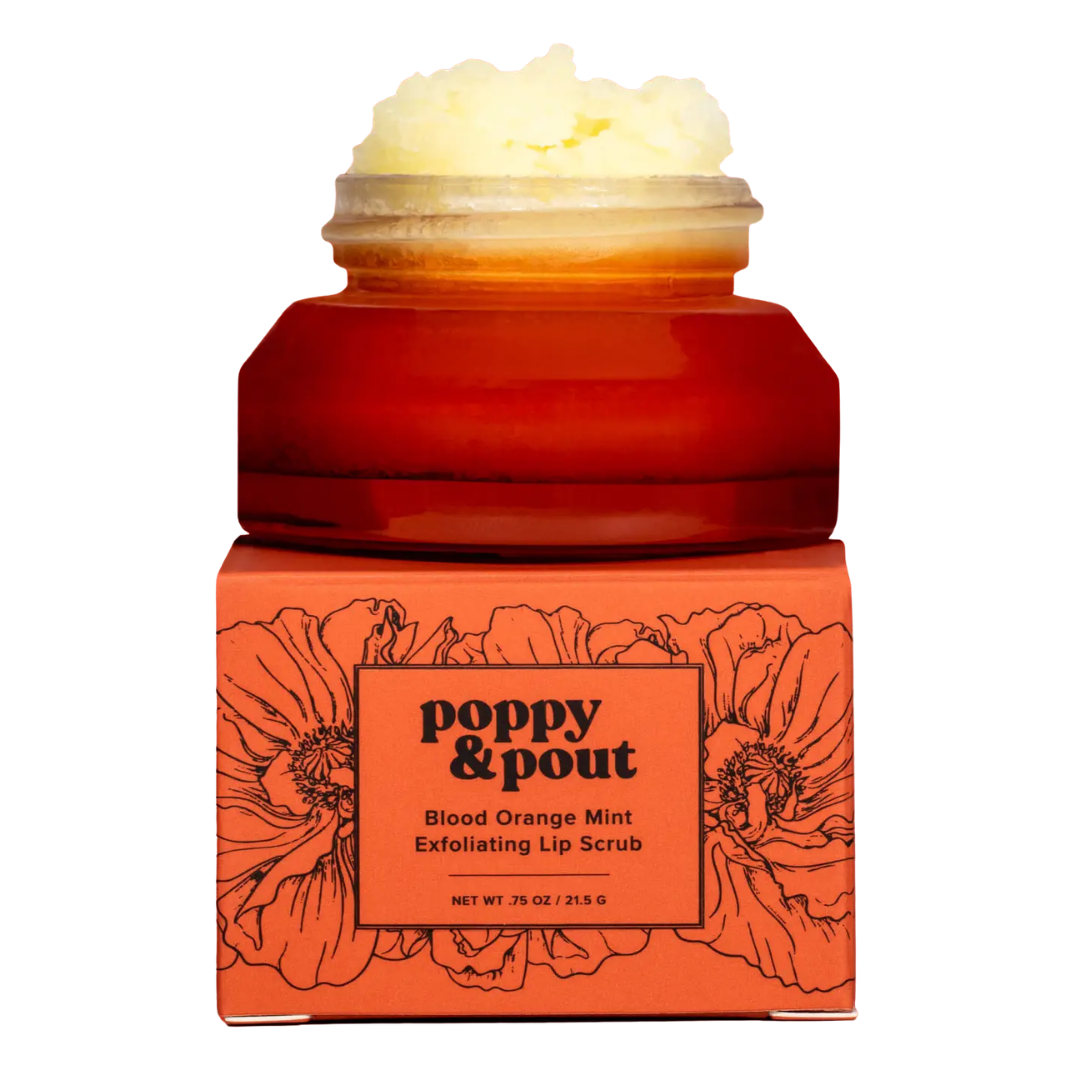 Lip Scrub, Blood Orange Mint