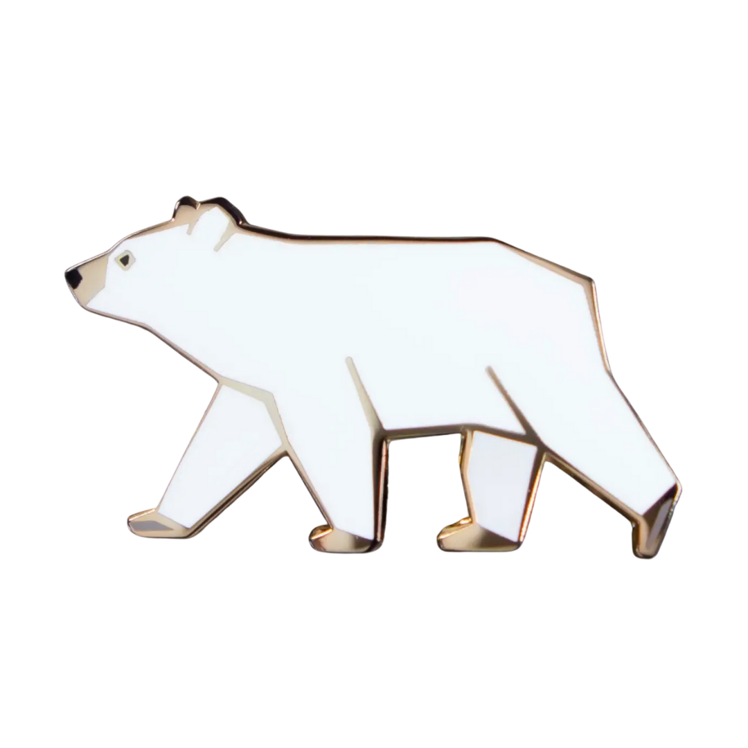 Polar Bear Enamel Pin