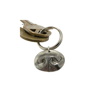 Custom Pet Nose Print Keyring