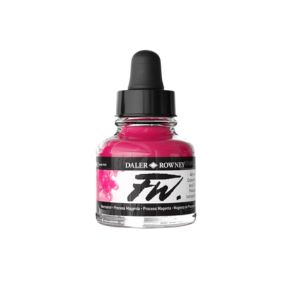 FW Liquid Acrylic Ink 1oz - Process Magenta