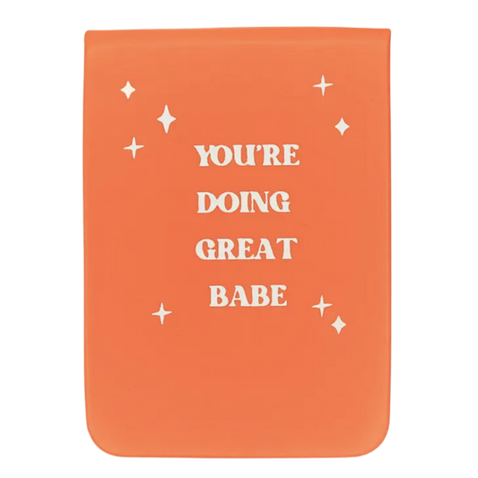 You’re Doing Great Babe Leatherette Pocket Journal