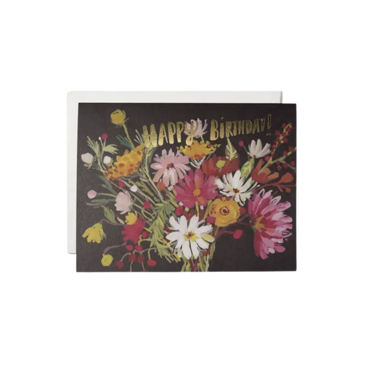 Vintage Happy Birthday Bouquet
