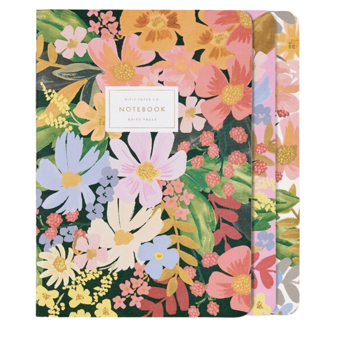 Marguerite Stitched Notebook 3 Set