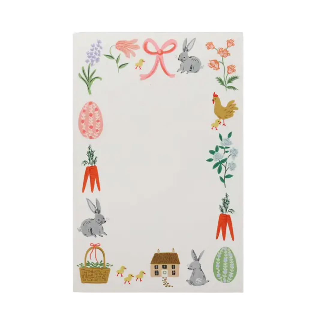 Spring Farm Easter Notepad