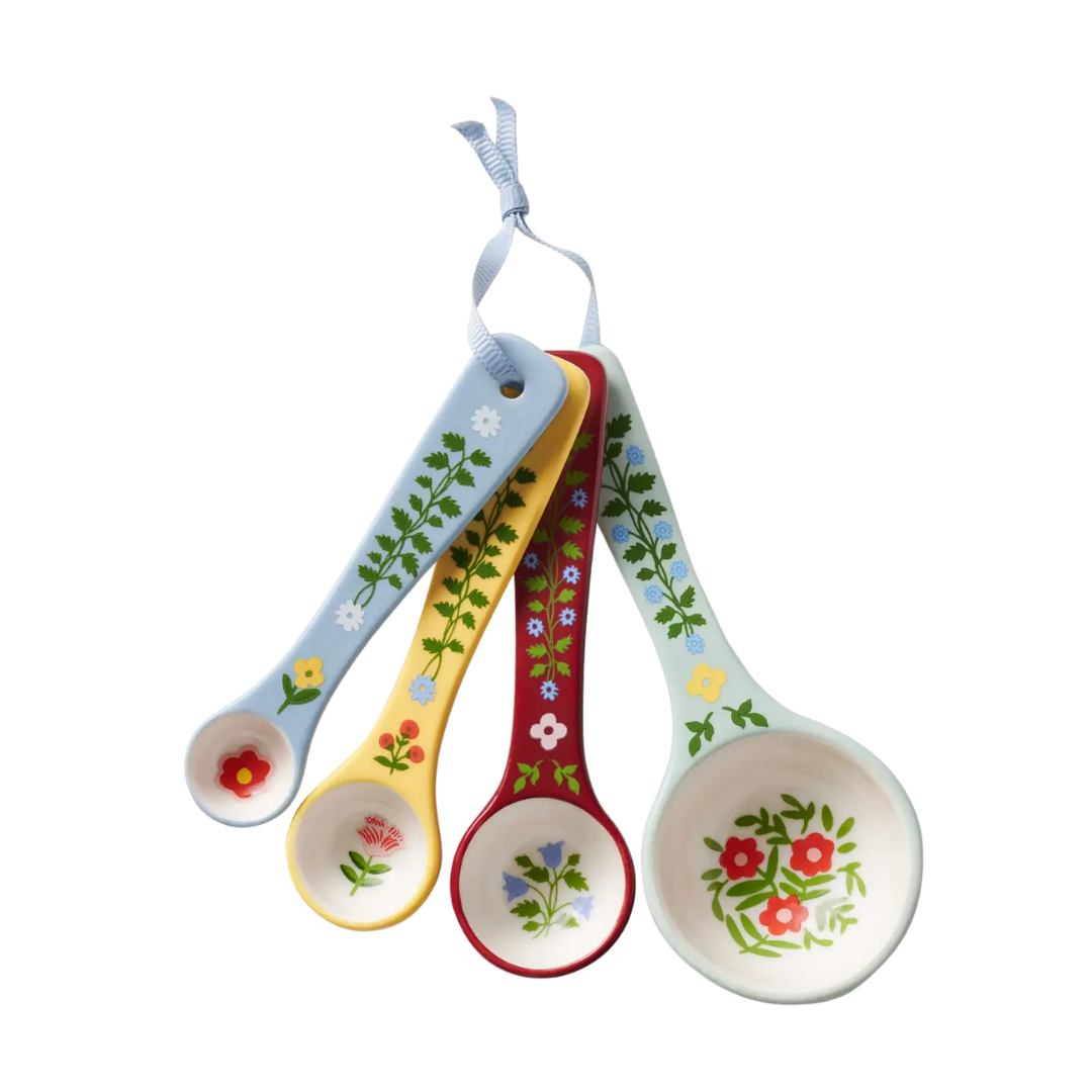 Home Sweet Home Porcelain Measuring Spoons